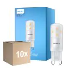 Confezione Multipack 10x Philips CorePro LED Capsule G9 Ghiaccio 2.7W 300lm - 827 Bianco Molto Caldo | Dimmerabile - Sostitutiva 25W