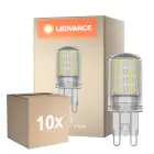 Confezione Multipack 10x Ledvance Performance LED Capsula Chiara G9 4.2W 470lm - 827 Bianco Molto Caldo | Sostitutiva 40W