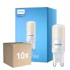 Confezione Multipack 10x Philips CorePro LED Capsula G9 Ghiaccio 3.7W 470lm - 827 Bianco Molto Caldo | Sostitutiva 40W