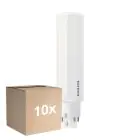 Confezione Multipack 10x Philips CorePro PL-C LED 5.5W 600lm - 830 Luce Calda -  | 4-Pin - Sostitutiva 13W