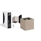 D'Lite Luce Da Parete Nova Aluminium Beige Up & Down 4.9W 480lm - 830 Luce Calda -  | IP54 - Angolo del fascio regolabile