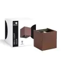 D'Lite Luce Da Parete Nova Aluminium Rust Up & Down 4.9W 480lm - 830 Luce Calda -  | IP54 - Angolo del fascio regolabile