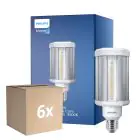 Confezione Multipack 6x Philips TrueForce LED E27 HPL Chiara 21W 3000lm 360D - 840 Bianco Freddo | Sostitutiva 50W