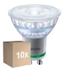 Confezione Multipack 10x Philips MASTER Faretti LED Classic GU10 PAR16 2.1W 375lm 36D - 830 Luce Calda -  | Sostitutiva 50W