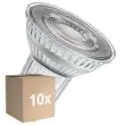 Confezione Multipack 10x Ledvance LED Riflettore GU10 PAR16 3.7W 350lm 36D - 930 Luce Calda -  Luce Calda - | Dimmerabile - Sostitutiva 35W