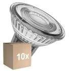 Confezione Multipack 10x Ledvance LED Riflettore GU10 PAR16 8W 750lm 36D - 827 Bianco Molto Caldo | Dimmerabile - Sostitutiva 100W