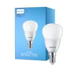 Philips Corepro LED Lustre E14 Sferica Ghiaccio 5W 470lm - 827 Bianco Molto Caldo | Sostitutiva 40W