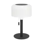 Eglo Lampada Da Tavolo Montapalma Acciaio Nero 2W 190lm - 830 Luce Calda -  | IP54 - Dimmerabile - USB-C