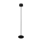 Eglo Lampada da terra Roccanova-L Acciaio Nero 2W 270lm - 830 Luce Calda -  | IP44 - Touch Dimmerabile - USB-C